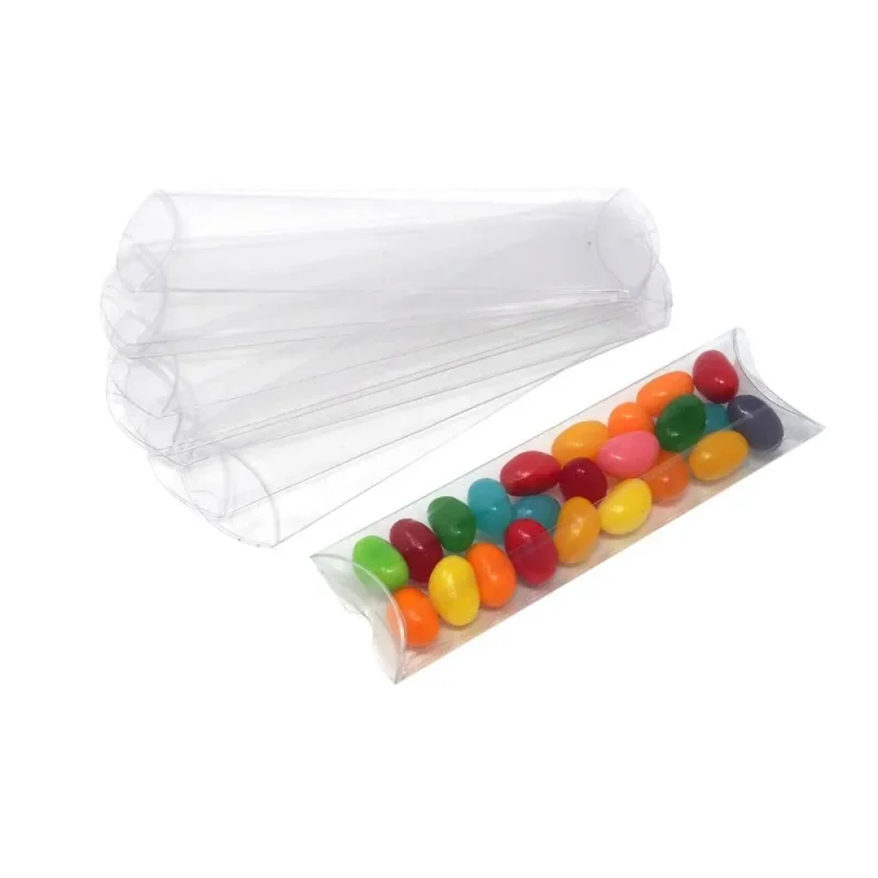 clear pvc pillow boxes 4 5 inch 10 pack