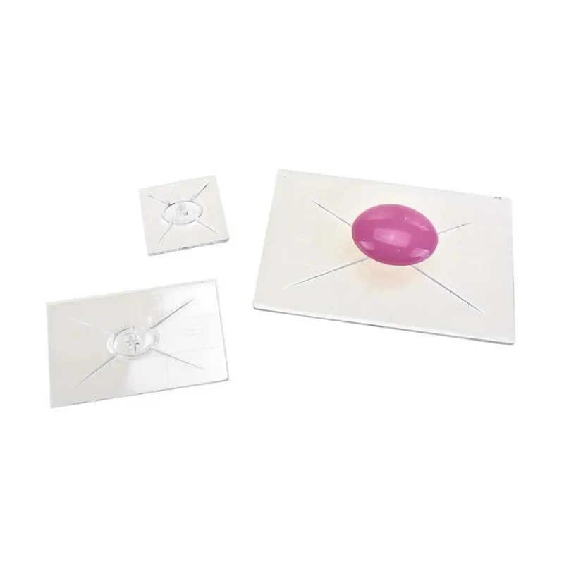 clear stamp applicator set 3 sizes