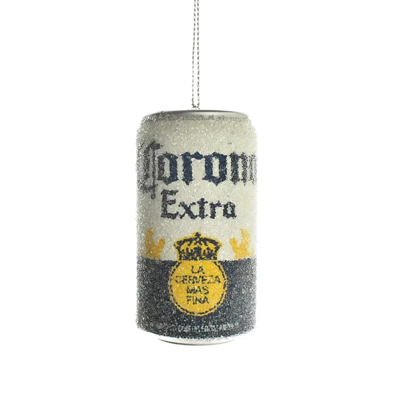 corona extra beer can ornament 3 inch holiday decor