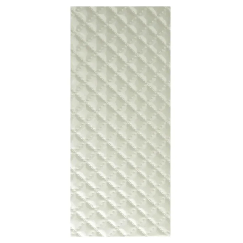 cream leatherette diamond sticker 9 3 4 self adhesive sheet