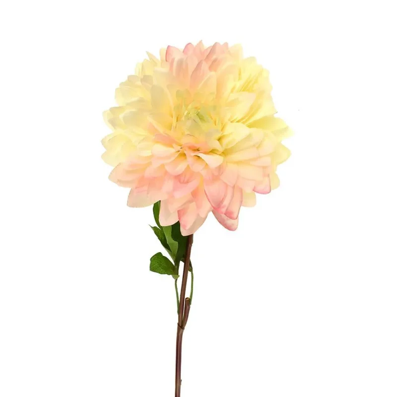 dahlia flower spray 27 5 inch artificial floral arrangement