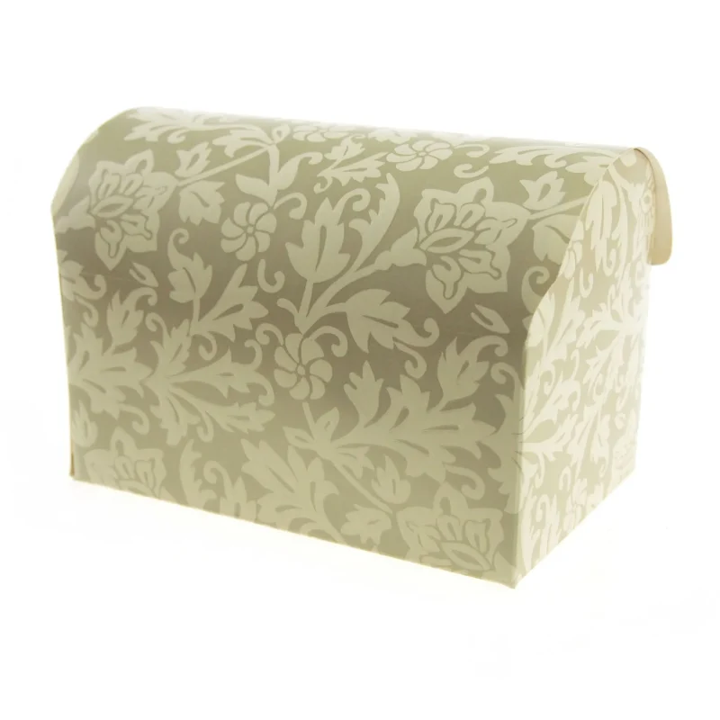 damask embossed jewelry favor boxes 5 5 x 12 piece set