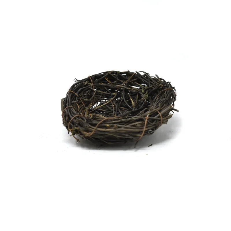 decorative 3 artificial bird nest accent