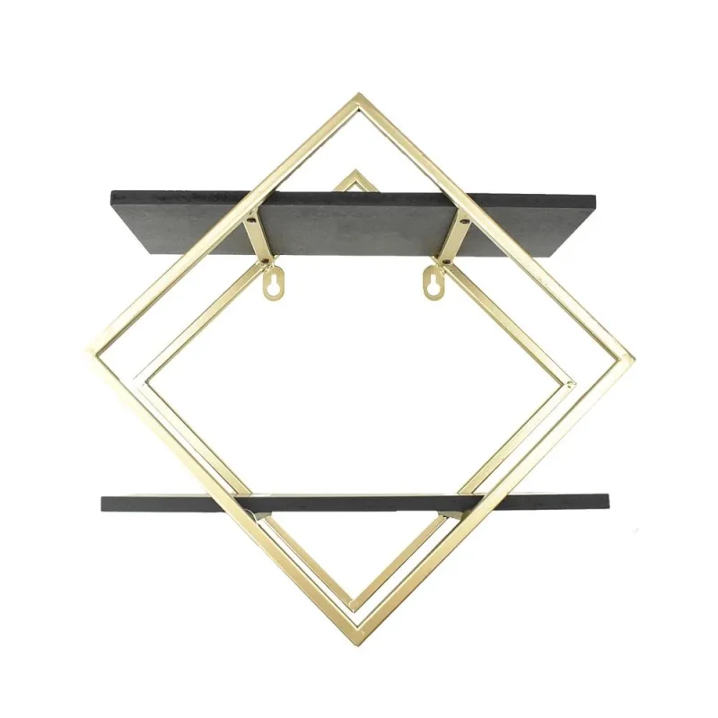 diamond hanging shelf 13 inch two layer design