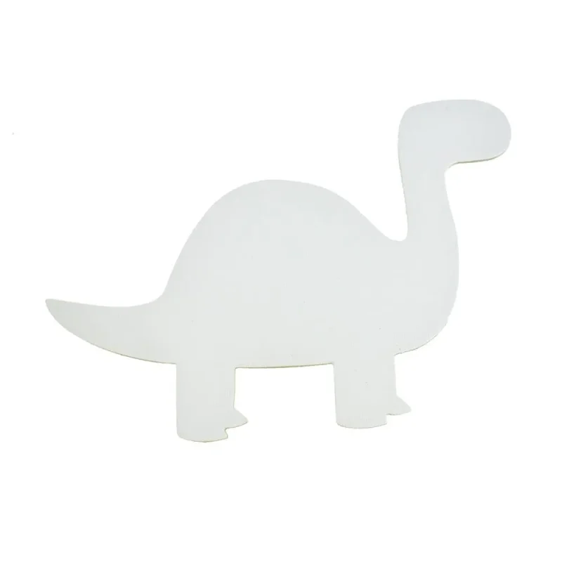 dinosaur 8 white diy paint a canvas kit