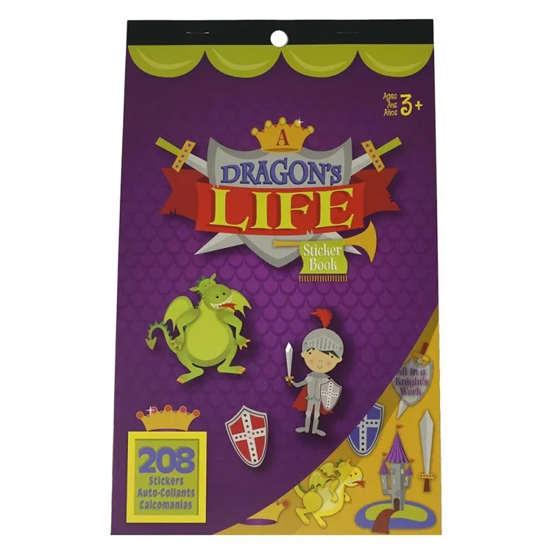 dragon s life 208 piece craft sticker assortment