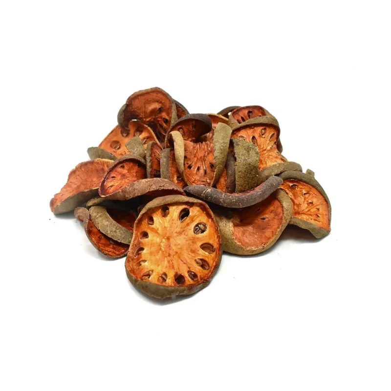 dried quince slices 8oz bowl decor