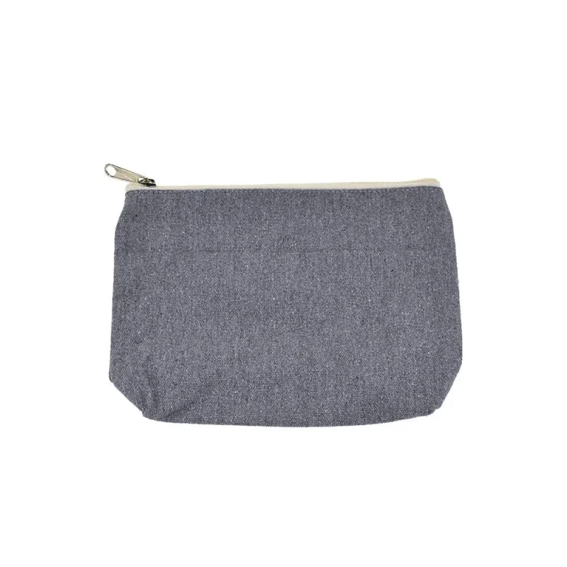 eco friendly 8 canvas zipper pouch