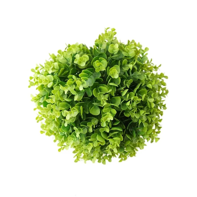 eucalyptus grass ball decor 11 inch wedding centerpiece artificial green plant