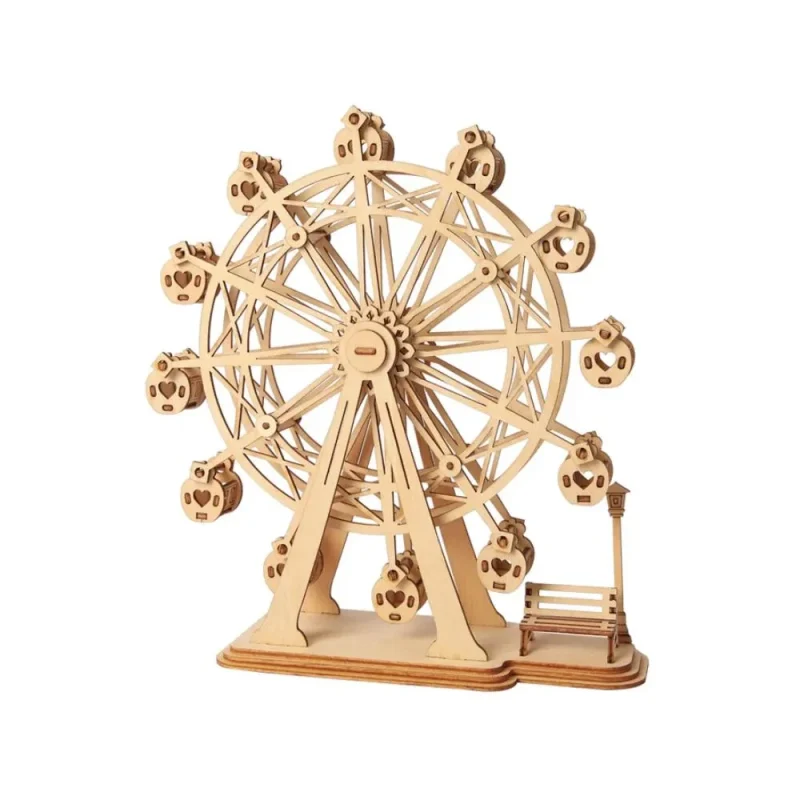 ferris wheel 3d wooden puzzle 6 5 inch