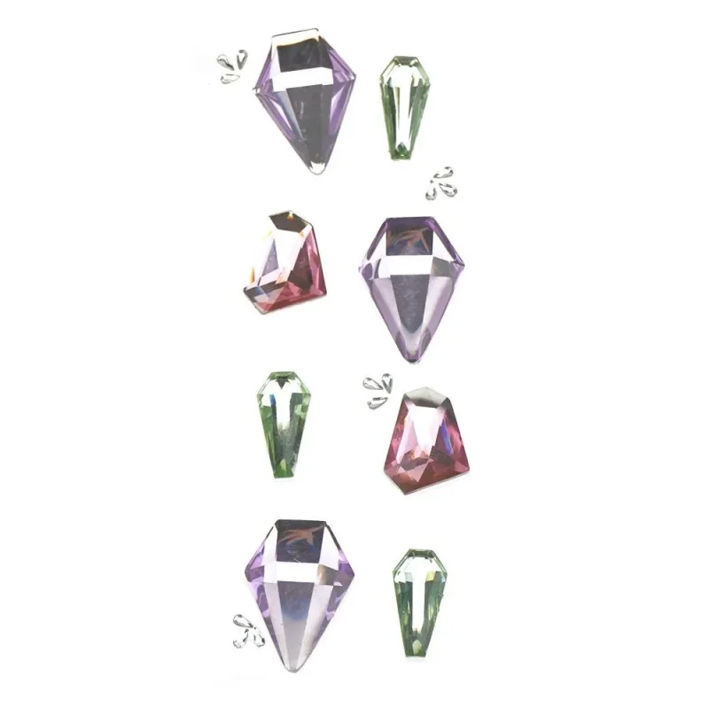 gemstone stickers 12 pack for bling accents