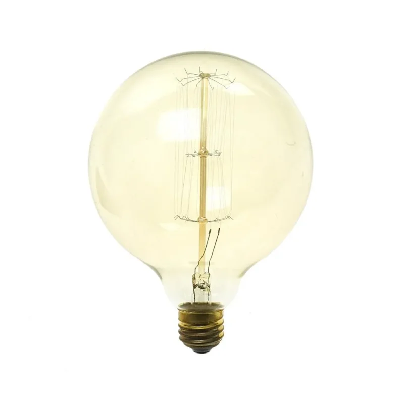 giant tan 40w round bulb 6 3 4 inch