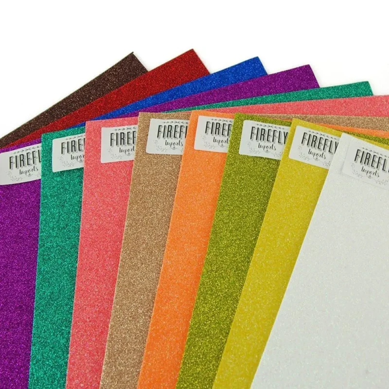 glitter eva foam sheets 13x18 inches 10 pack