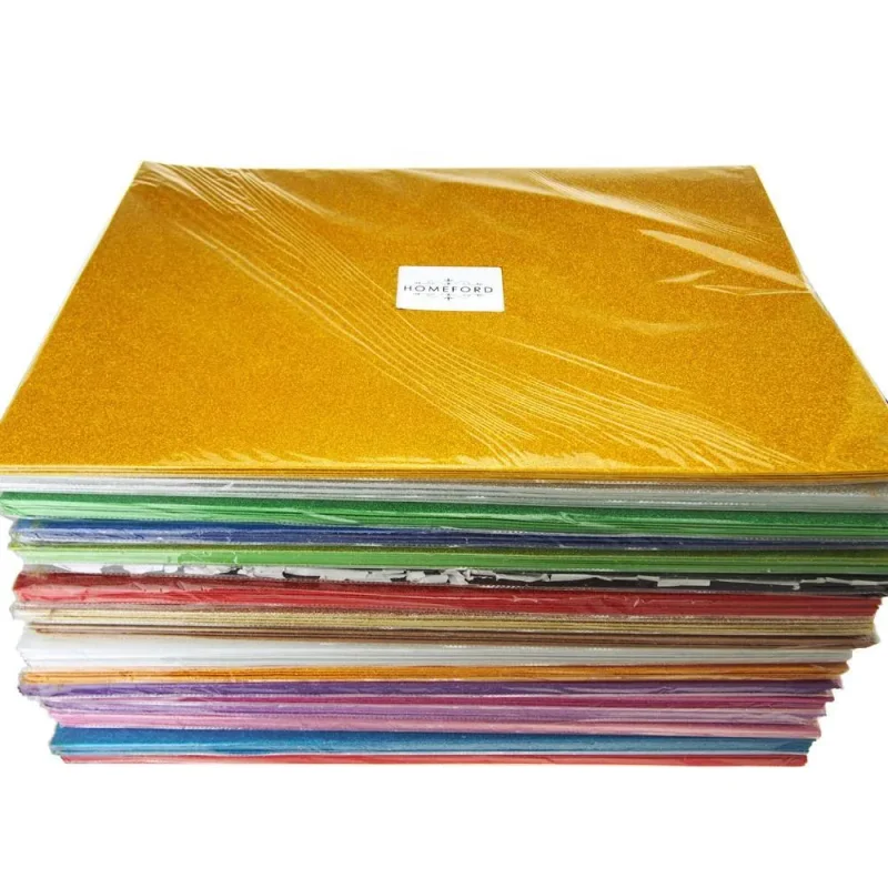 glitter eva foam sheets 20x27 5 inches 10 pack self adhesive