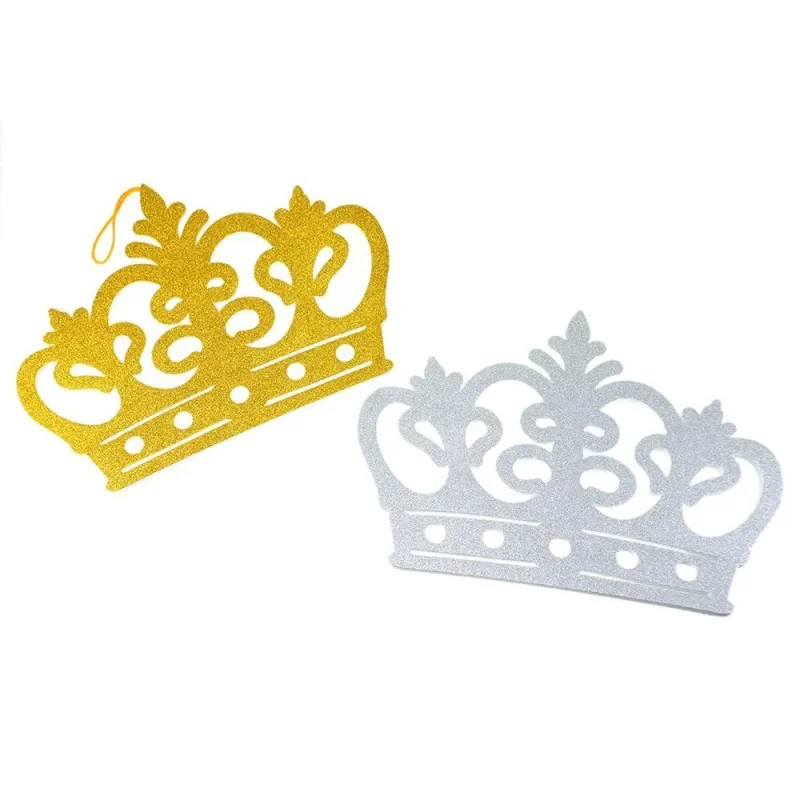 glitter foam royal crown cut outs 22 5