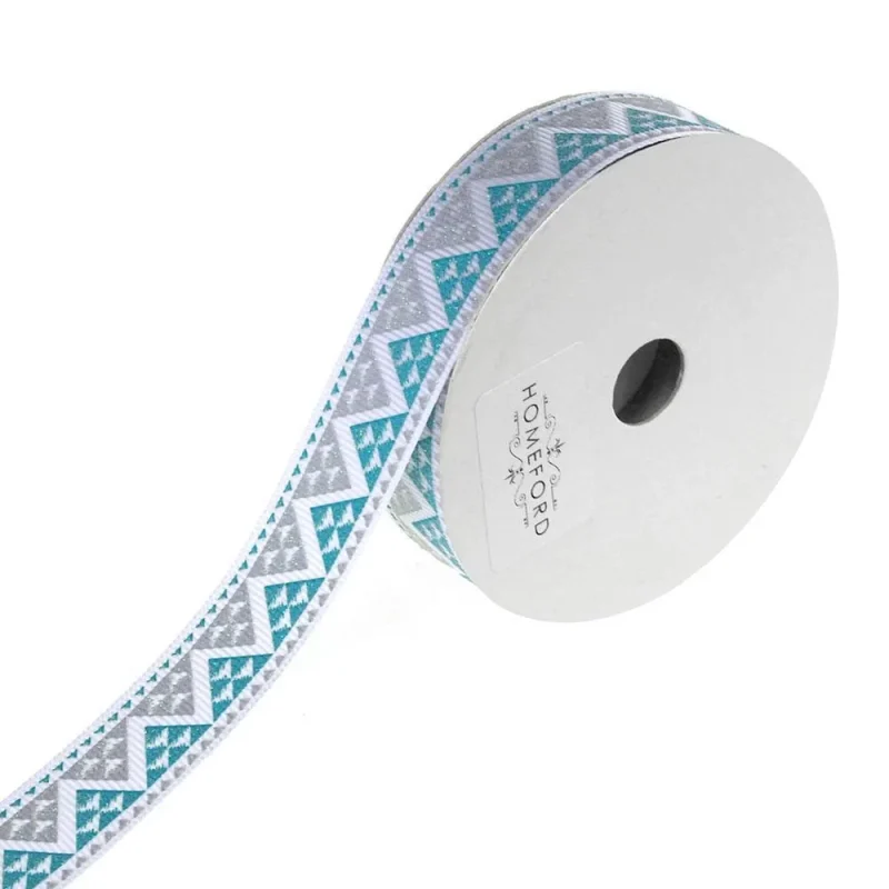 glitter navajo blue grosgrain ribbon 7 8 x 4 yards