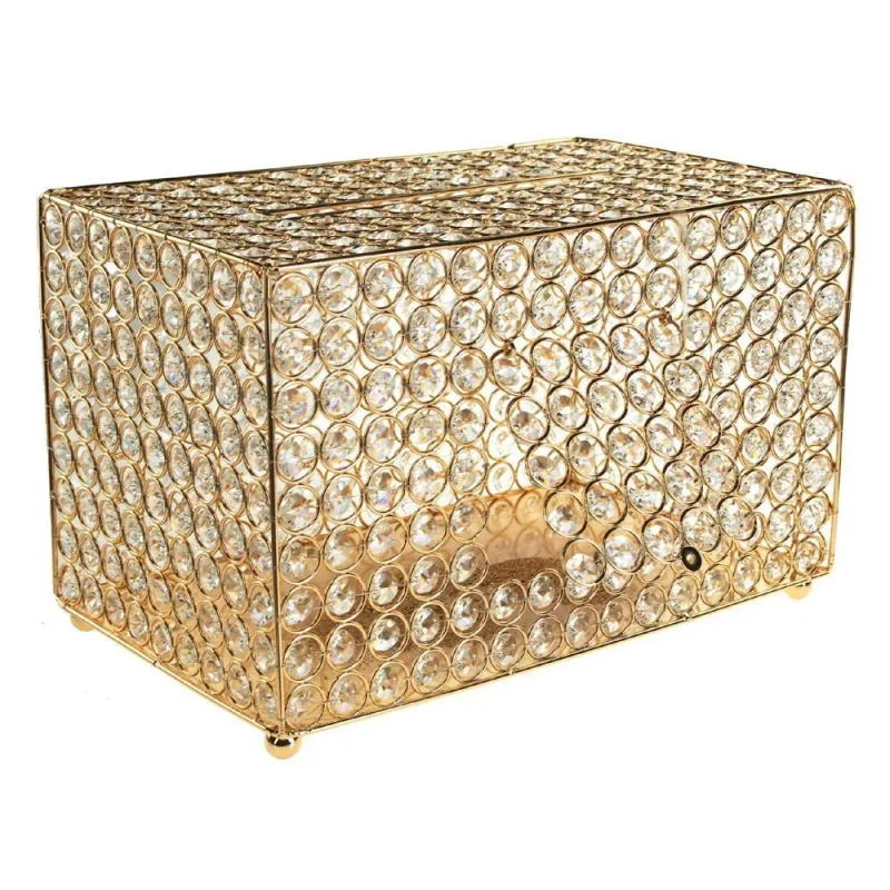 gold crystal money card box 13 75 inch wedding centerpiece