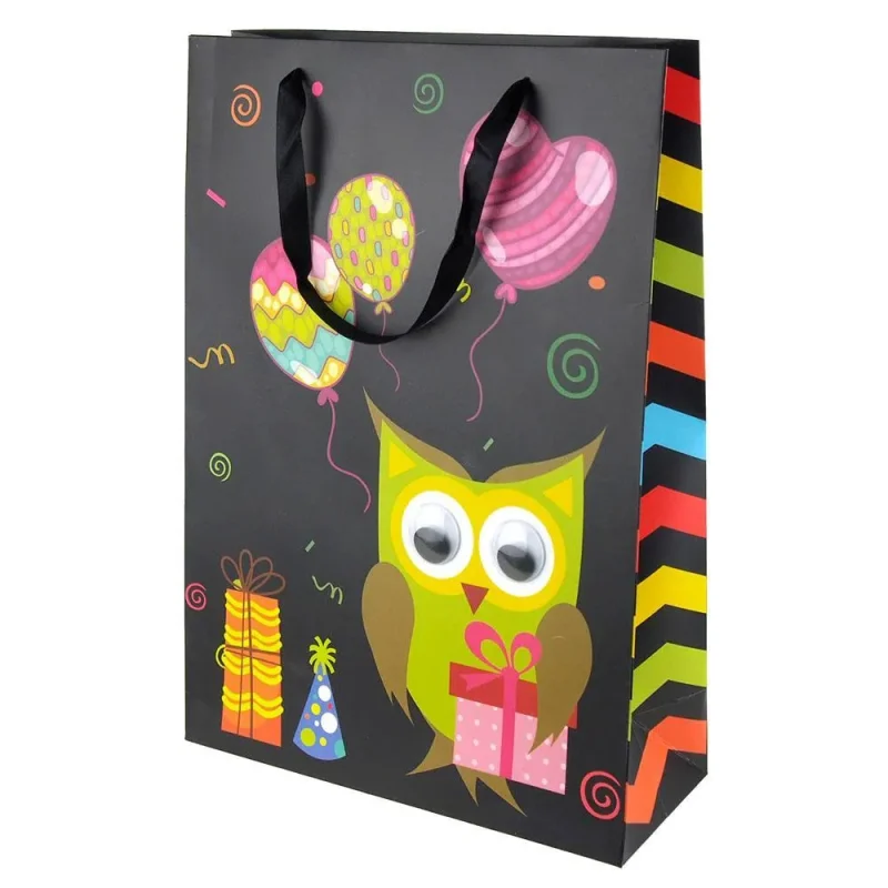 googly eye owl 16 inch balloon gift bags for baby showers