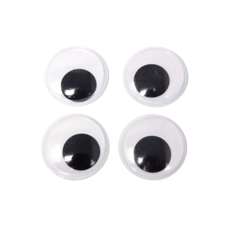 googly eyes craft supplies 1 875 inch 4 pack black