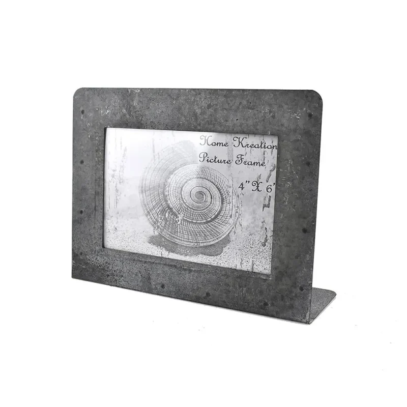 gray 4x6 horizontal picture frame