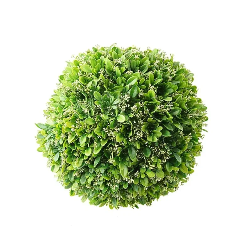 green 16 5 artificial grass ball wedding centerpiece