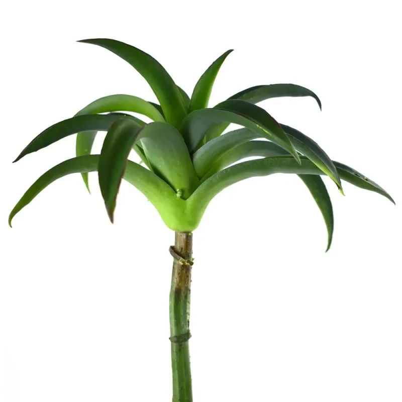 green 9 inch artificial air plant with stem