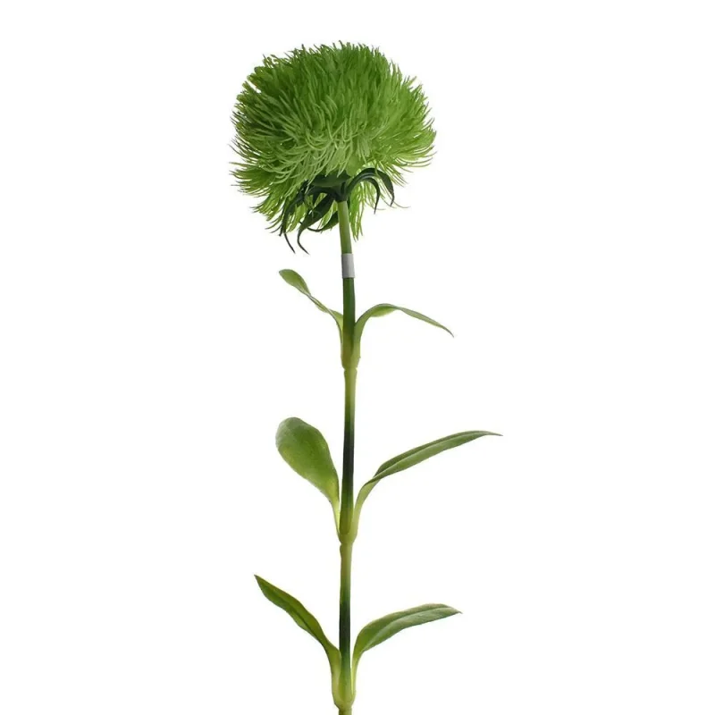 green artificial dianthus spray 19 5 inch