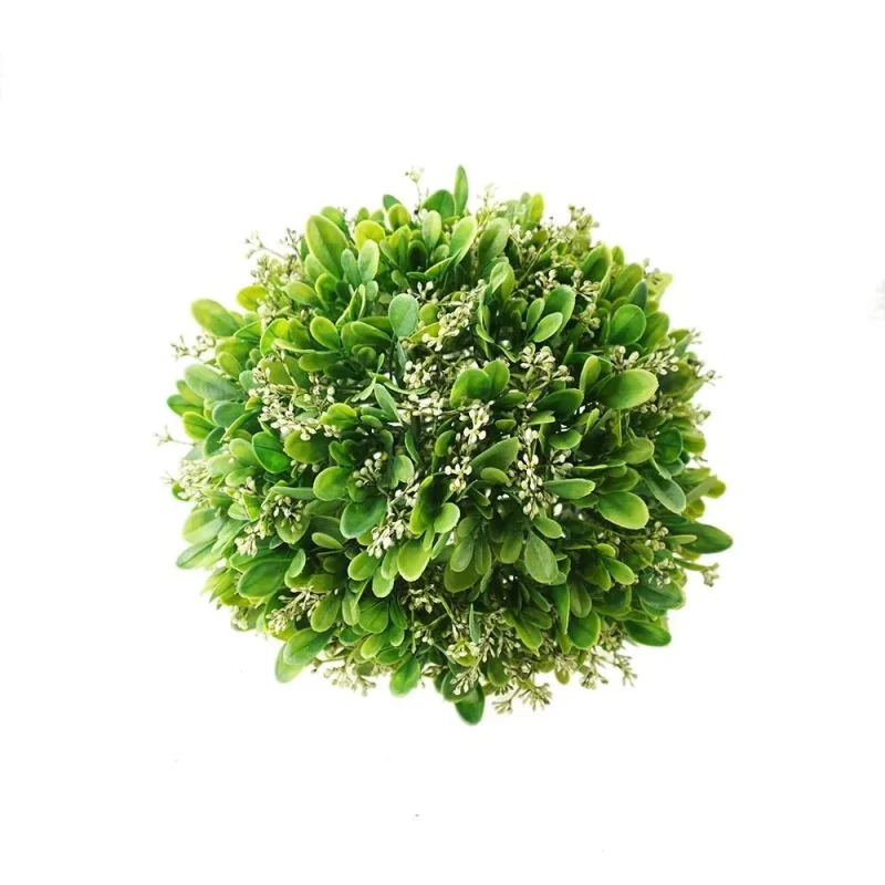 green artificial grass ball wedding decor 8 1 4 inch