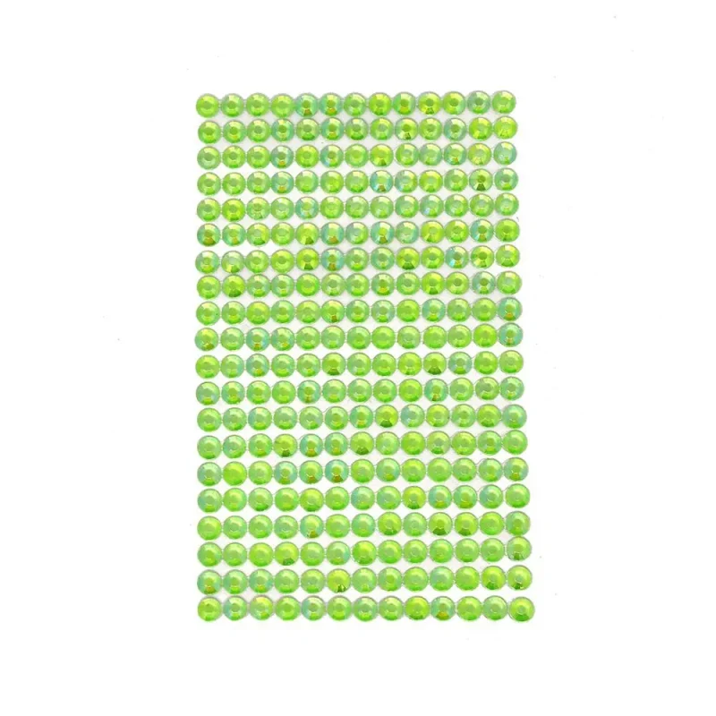 green round 6mm diamond adhesive stickers