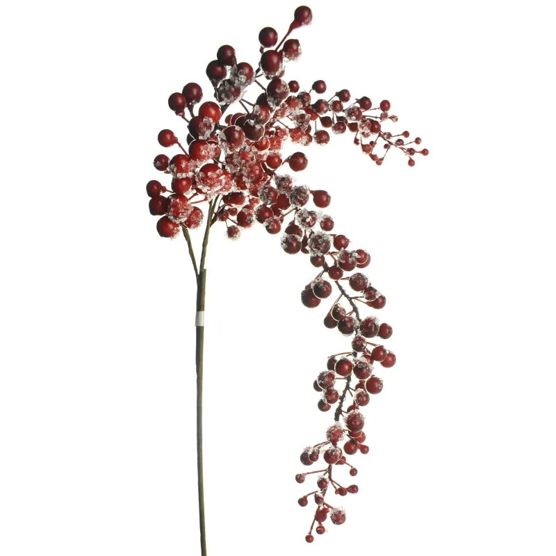 iced berry hanging spray 26 artificial decor