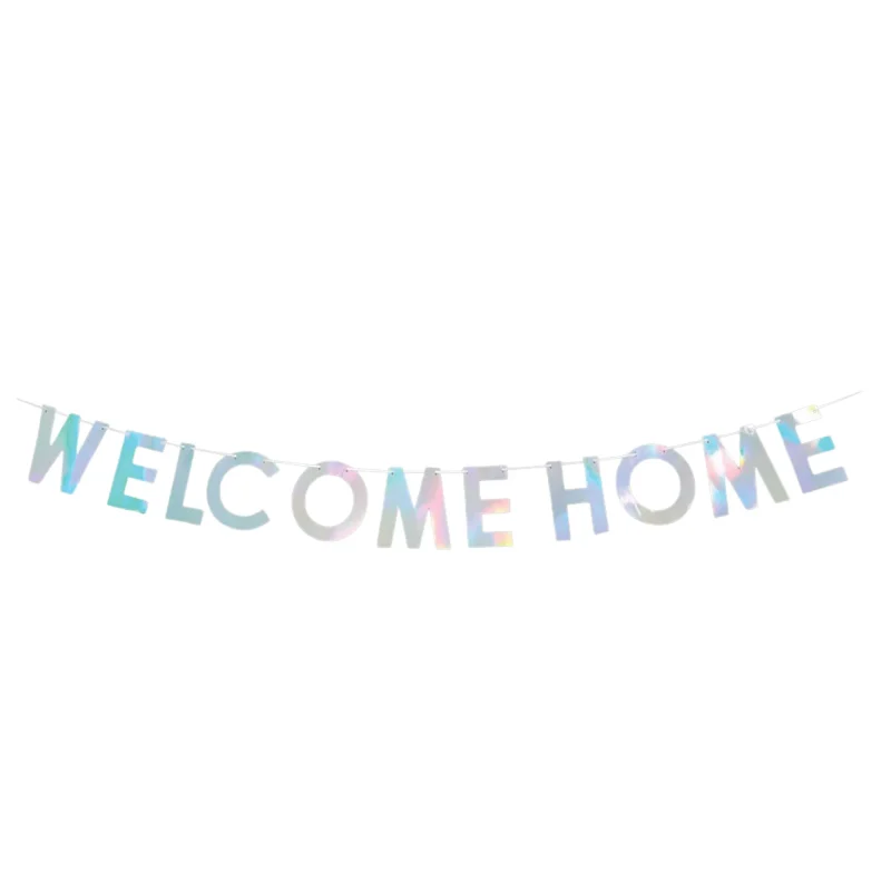 iridenscent 7 welcome home party banner