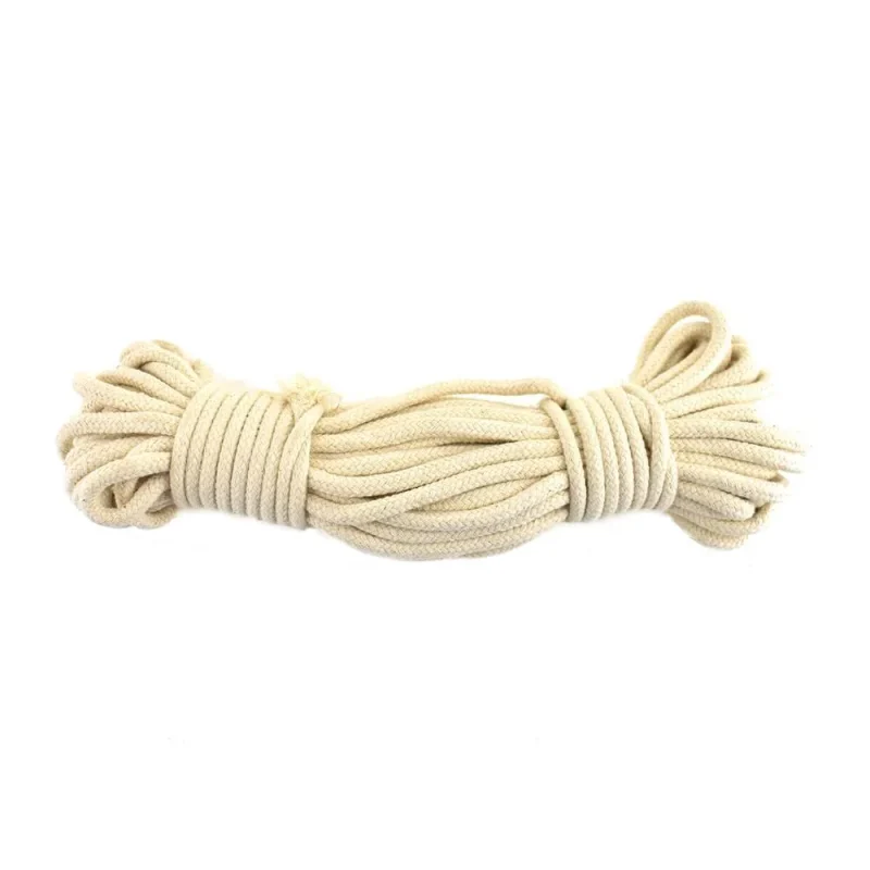 ivory cotton rope 4mm 16 yard bundle