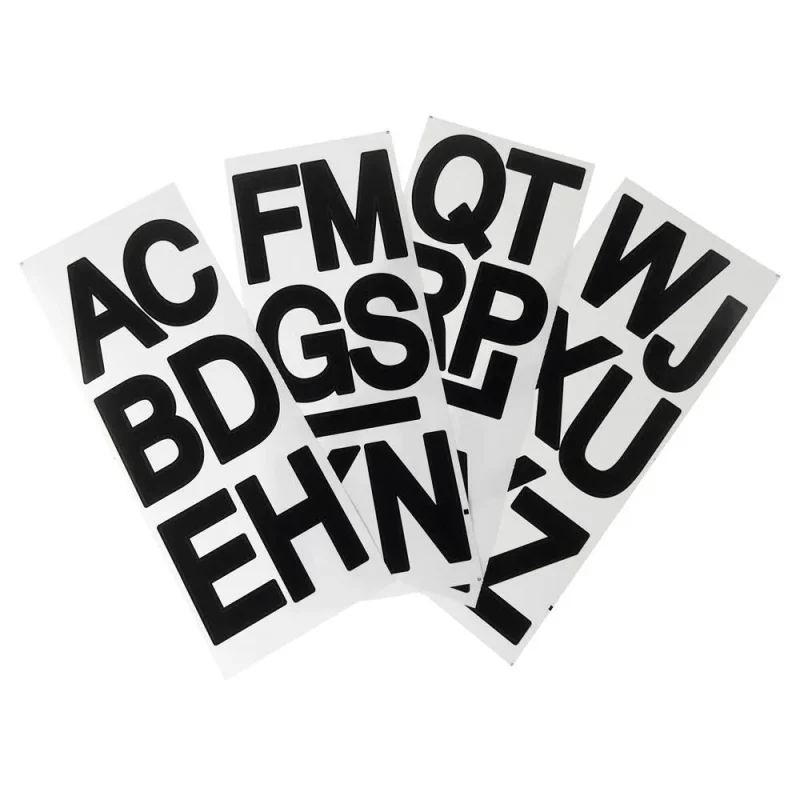 large alphabet letter stickers 3 caps 26 pack