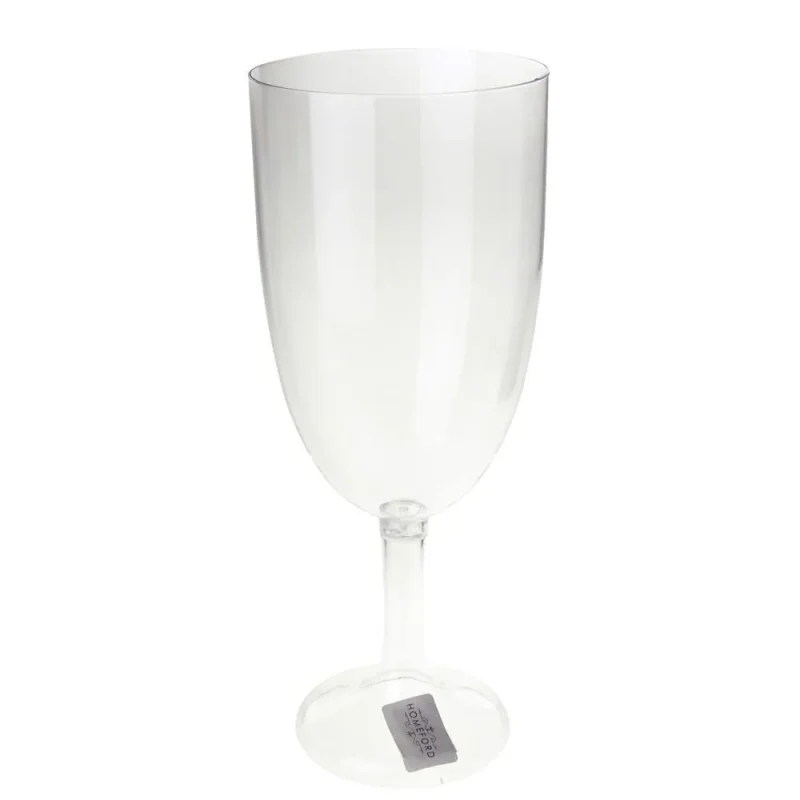 large clear plastic vase 12 5 goblet cup