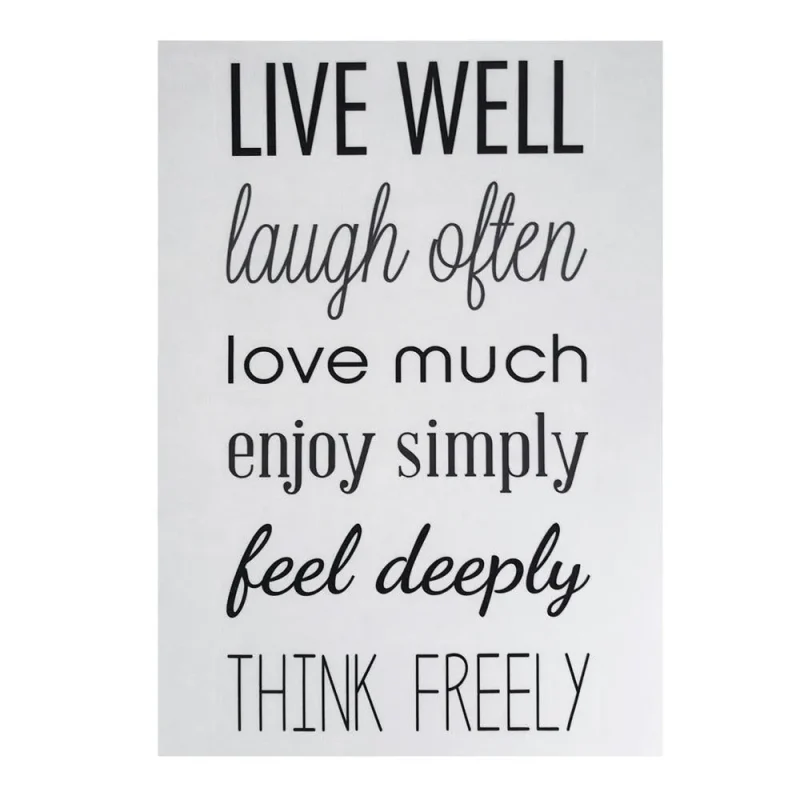 live well laugh often love much wall art decal 12