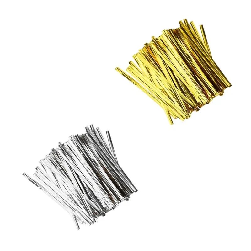 metallic twist ties 3 inch 700 pack for crafts treats