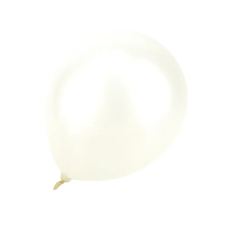 metallic white latex balloons 12 inch pack of 10