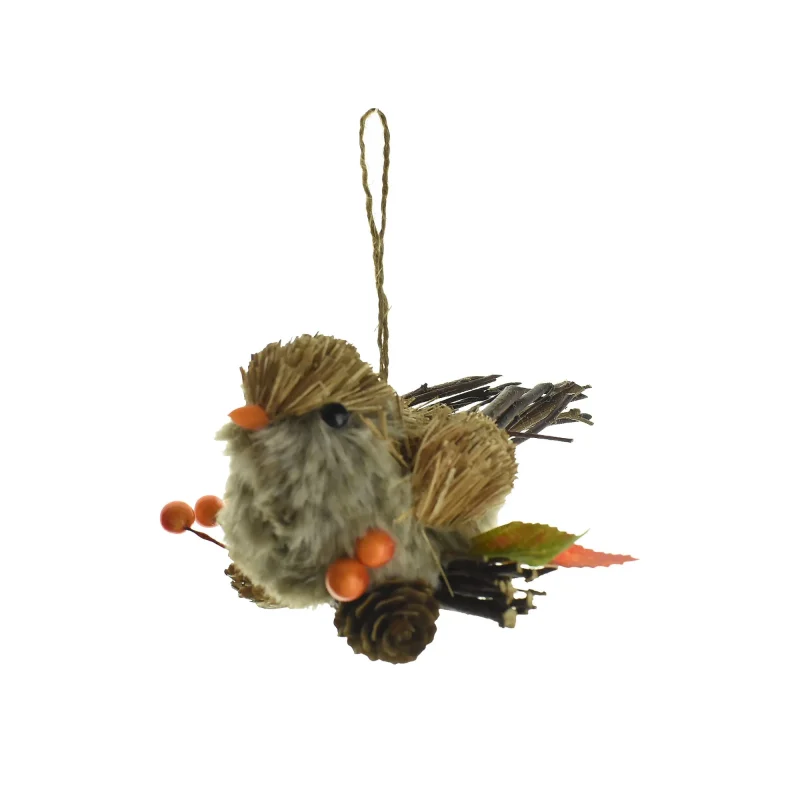 mini 3 artificial grass bird ornament