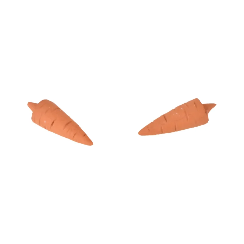 mini christmas carrot nose 1 25 inch 2 pack