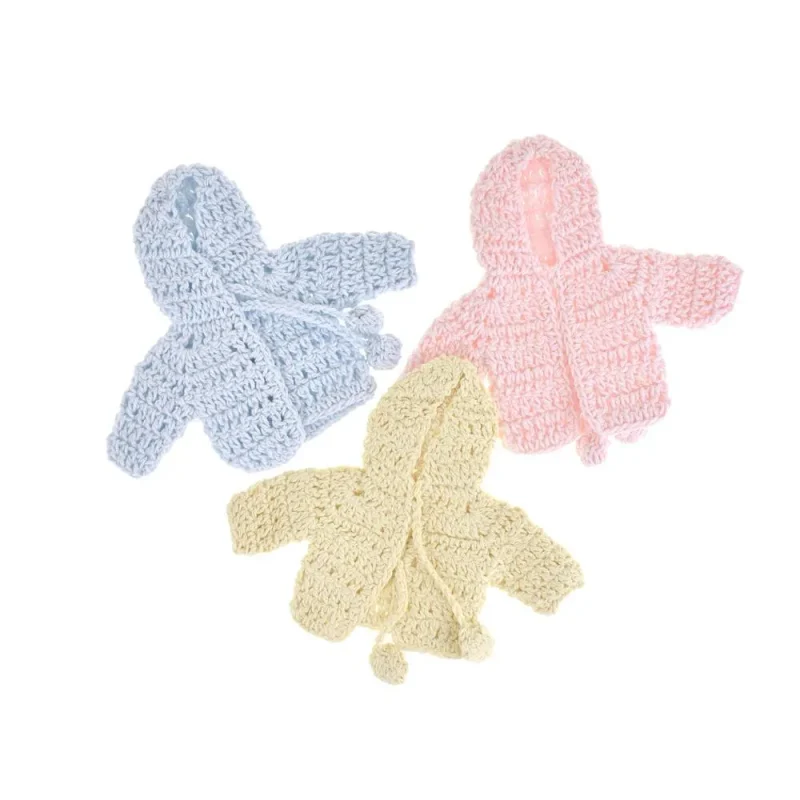 mini crochet hoodie favors 3 5 3 piece set