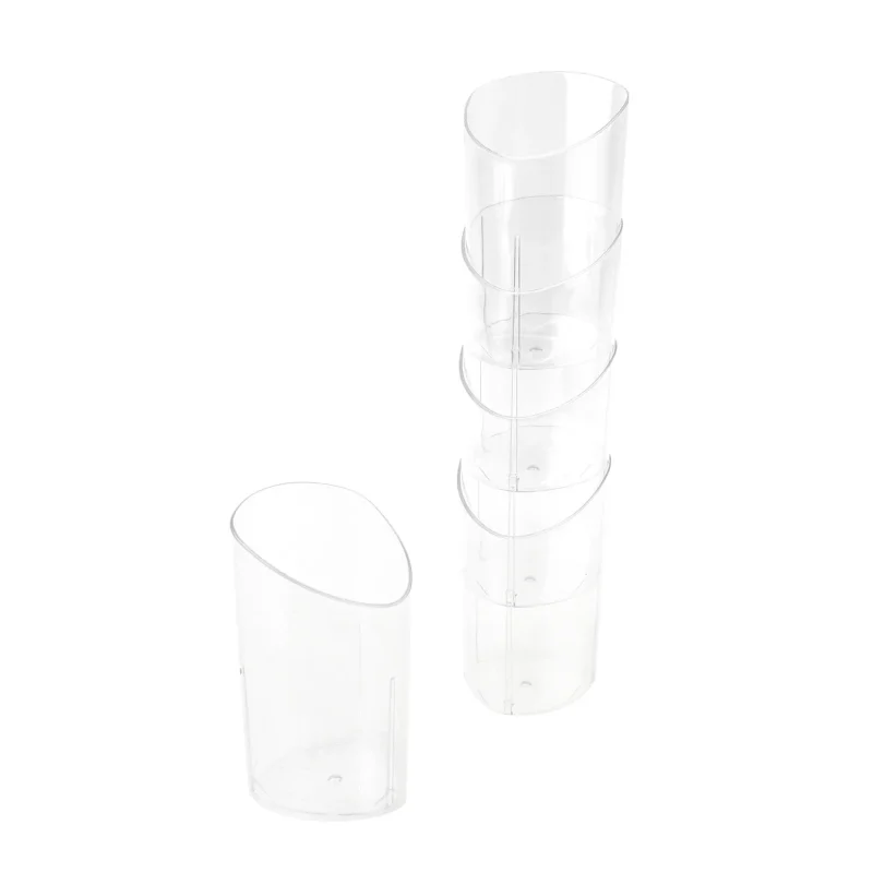 mini cylinder dessert containers 1 75 inch 10 pack