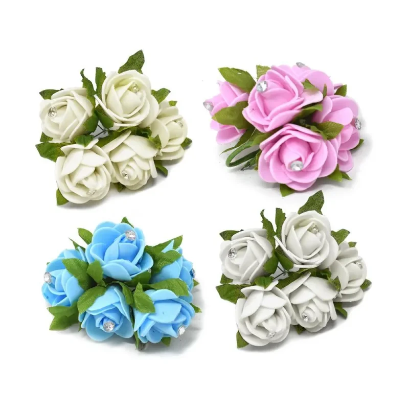 mini rose bouquets 2 pack