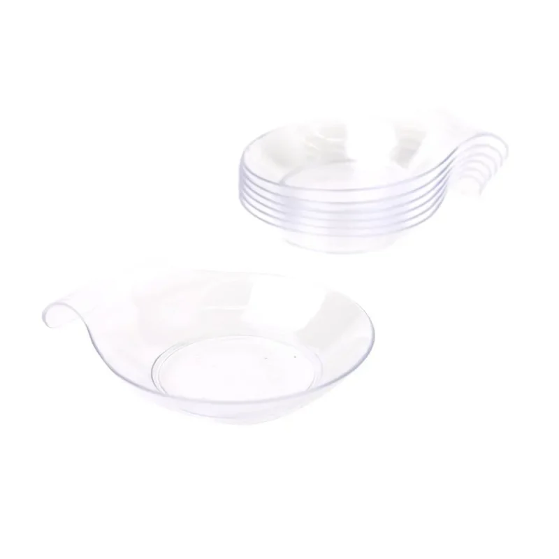 mini round handle dessert plates 20 pack 2 75 inch