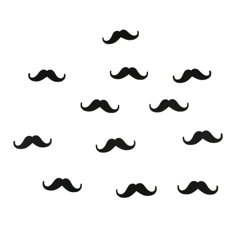 mini wooden mustache party favors 12 pack 1 75