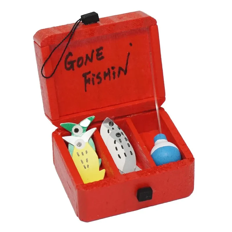 miniature gone fishin tackle box 1 625 inch