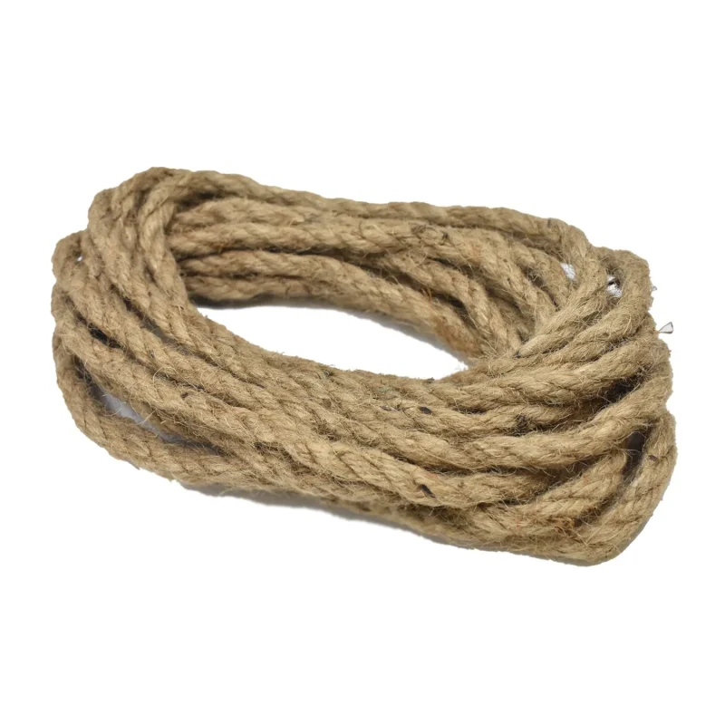 natural jute craft rope 14 5 ft eco friendly