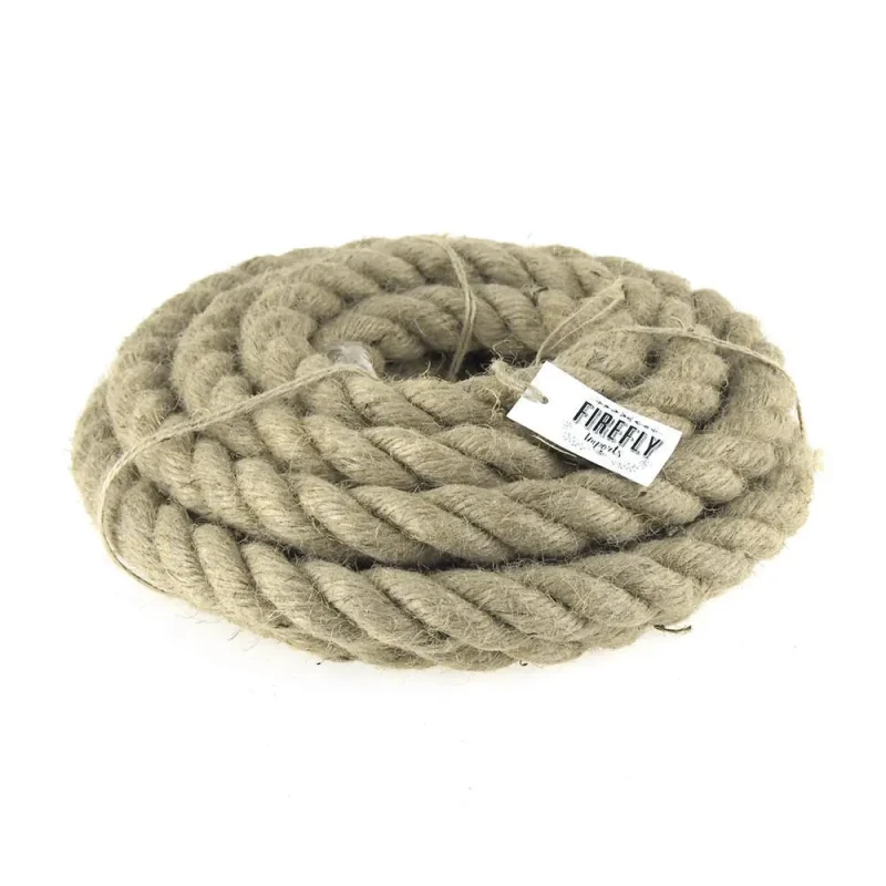 natural jute rope 20mm 5 yard