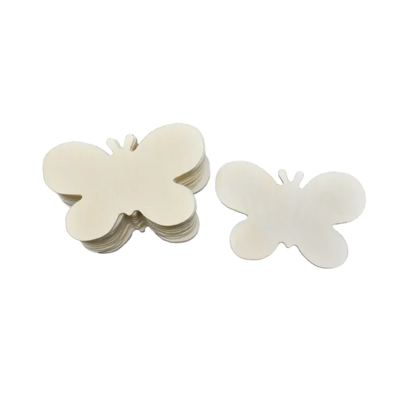 natural wood butterflies 8cm 3 1 8 12 pack