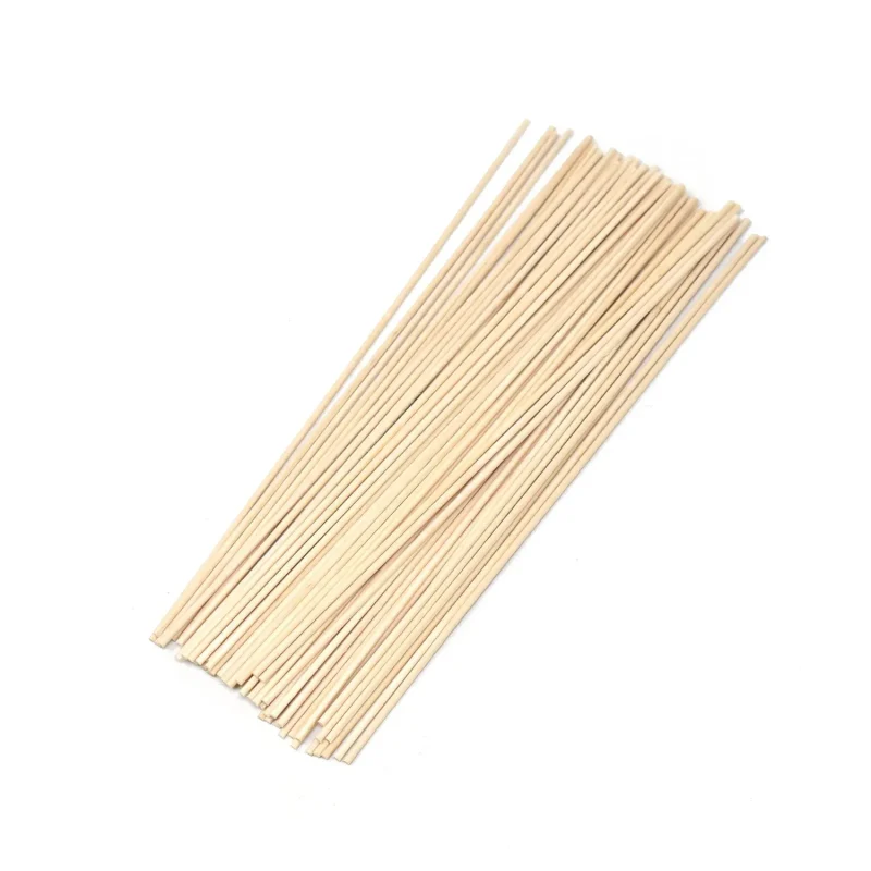 natural wood craft dowels 8 inch 150 pack