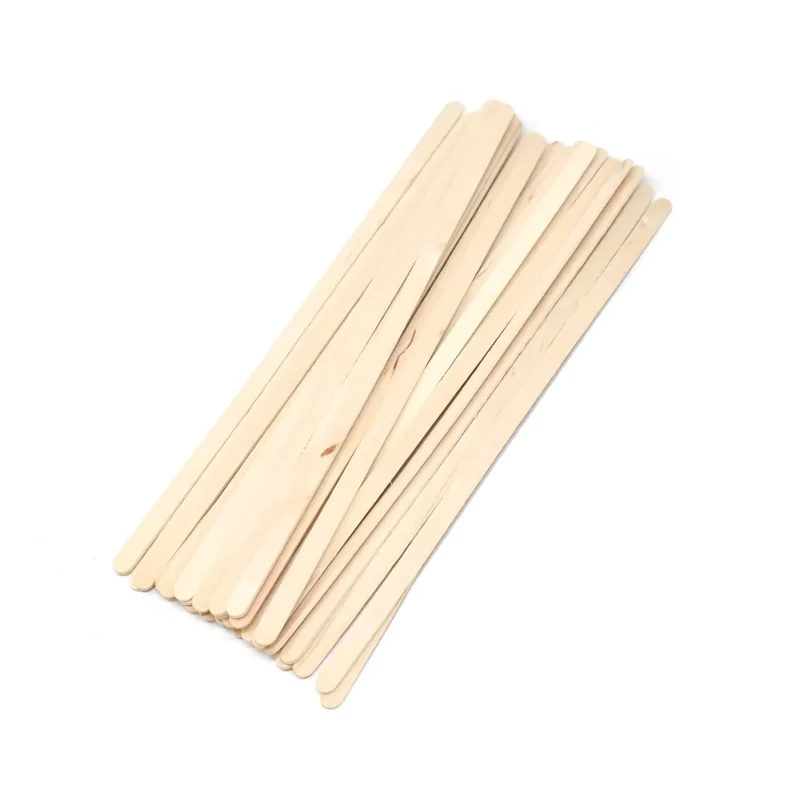 natural wood stir sticks 7 1 2 inch 80 pack